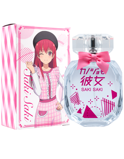 Kanojo mo Kanojo Saki, Rika y Shino inspiran una linea de perfumes