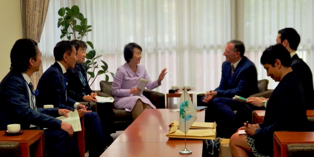 Reunión de lideres en Japón