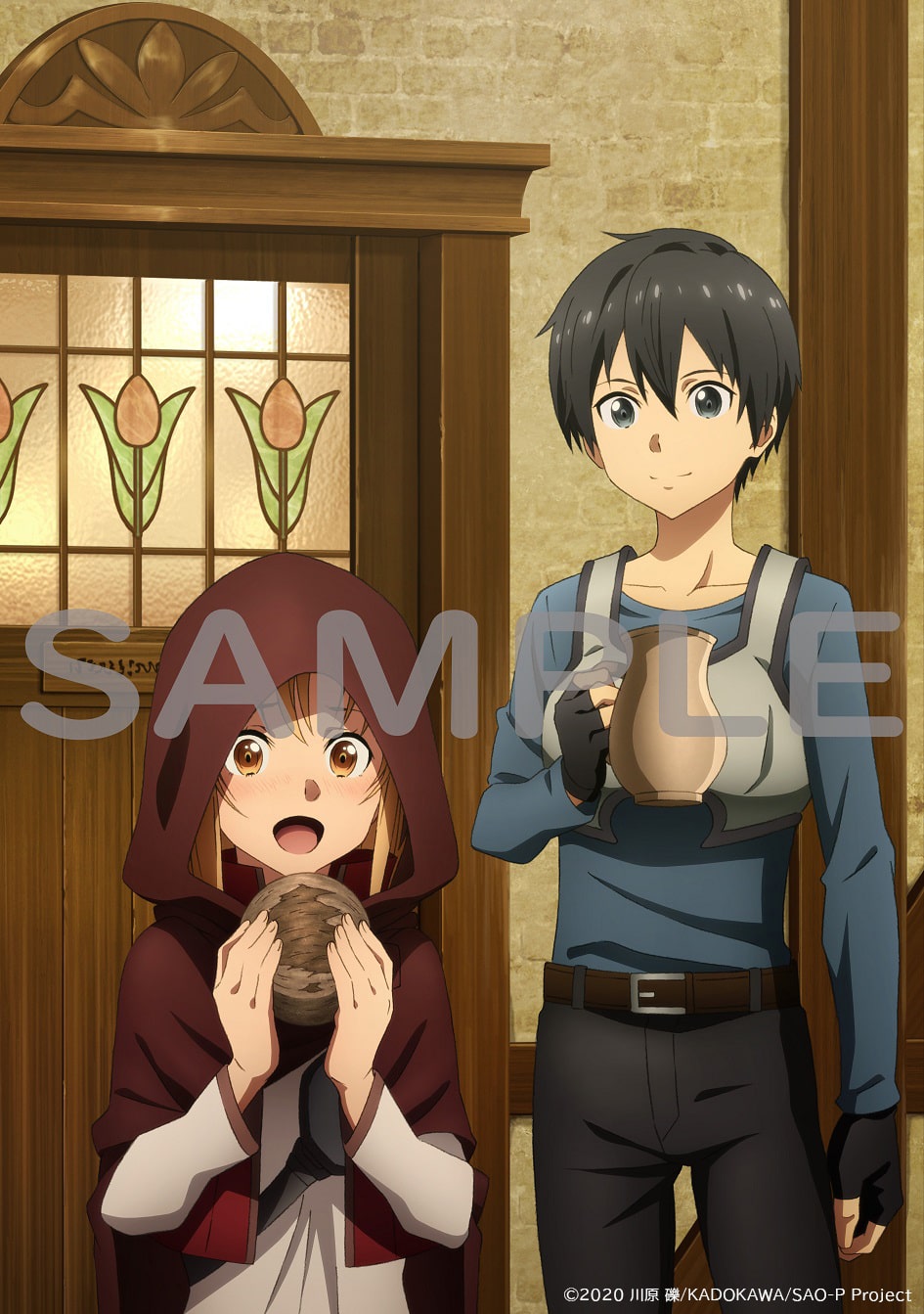 Sword Art Online Asuna estrena una ilustración tomando un baño