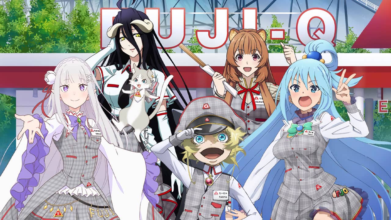 Isekai Quartet colaboración FujiQ