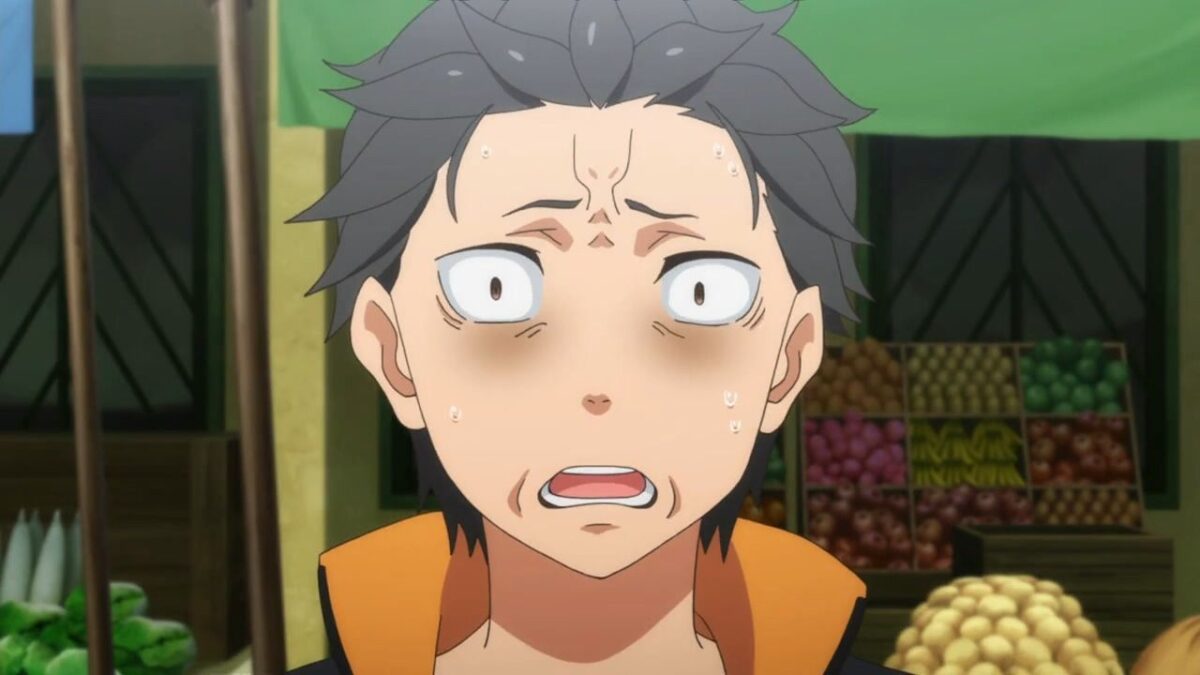 En la primera versión de Re:Zero, Subaru no podía regresar de la muerte