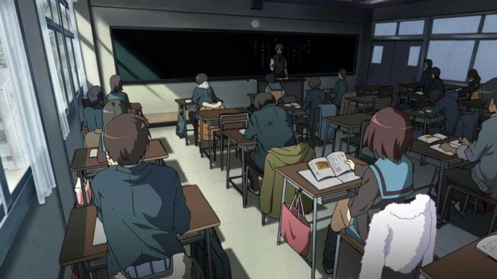Salón de clases Haruhi Suzumiya