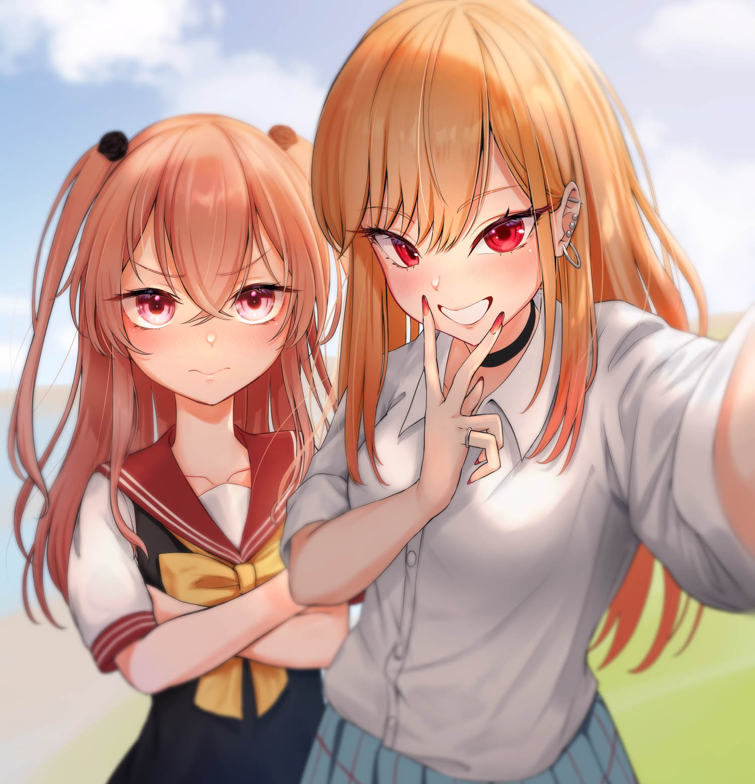 Sono Bisque Doll wa Koi wo Suru: Marin y Sajuna protagonizan un manga H