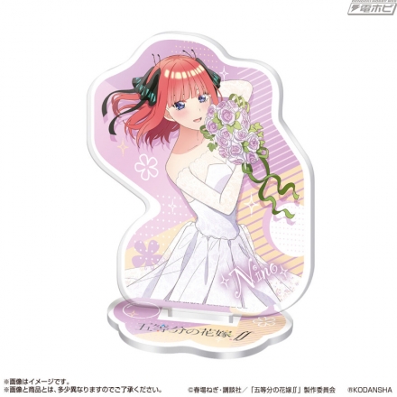 Go-Toubun no Hanayome: Las quintillizas lucen encantadores vestidos de novia en acrilicos