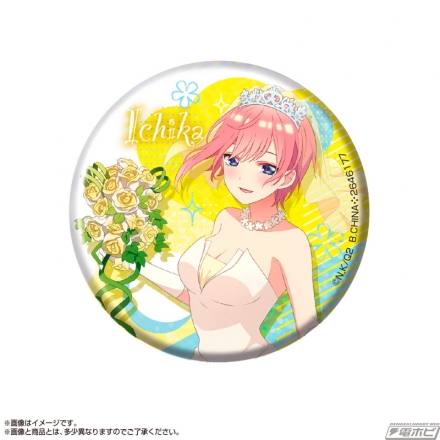 Go-Toubun no Hanayome: Las quintillizas lucen encantadores vestidos de novia en acrilicos