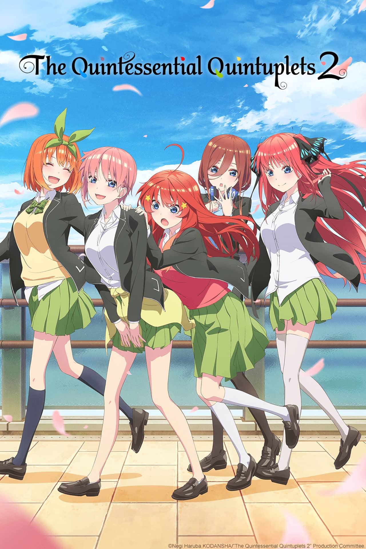 Go-Toubun no Hanayome anime visual (Temporada 2)