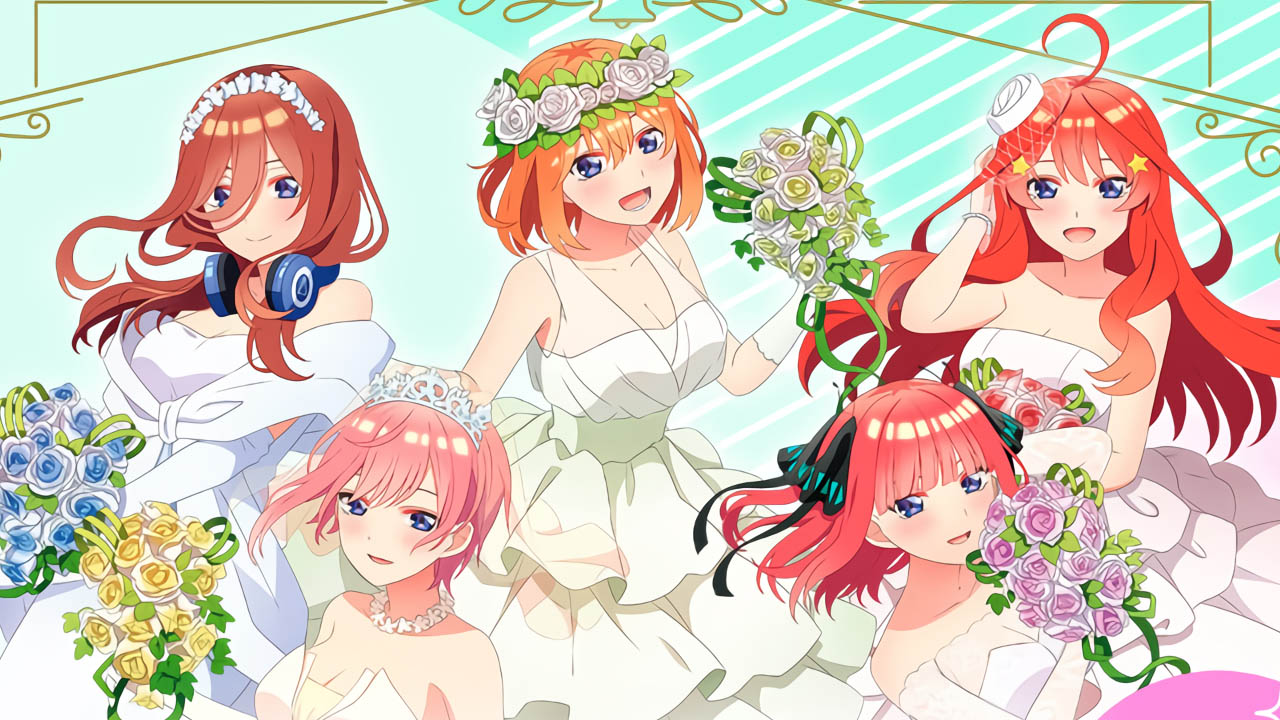 Go-Toubun no Hanayome novias acrilicos
