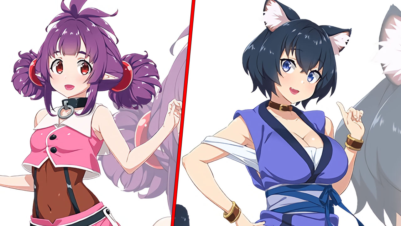 Isekai Meikyuu de Harem wo revela coquetos visuales de las chicas