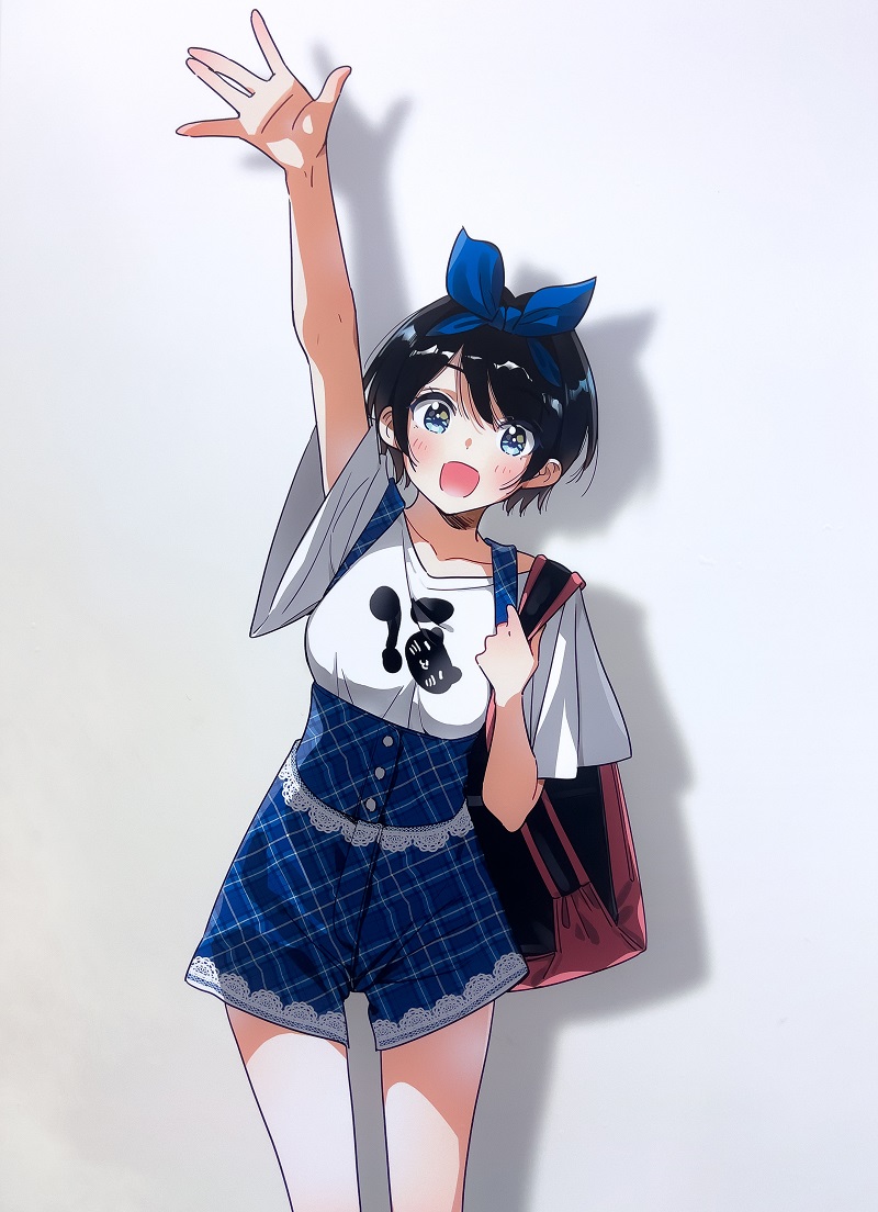 Kanojo, Okarishimasu maravilla con una ilustración en tamaño real de las chicas