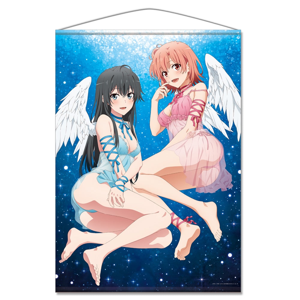 Oregairu Yui y Yukino se visten de ángeles en nuevos productos