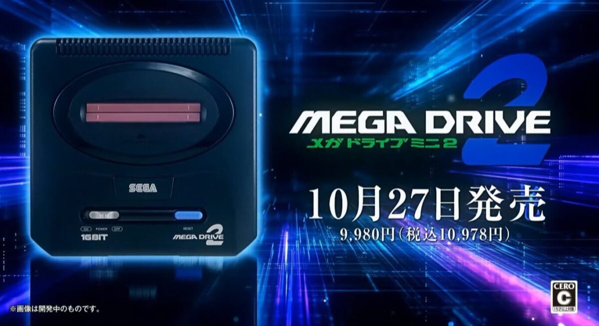 SEGA Genesis Mega drive mini 2