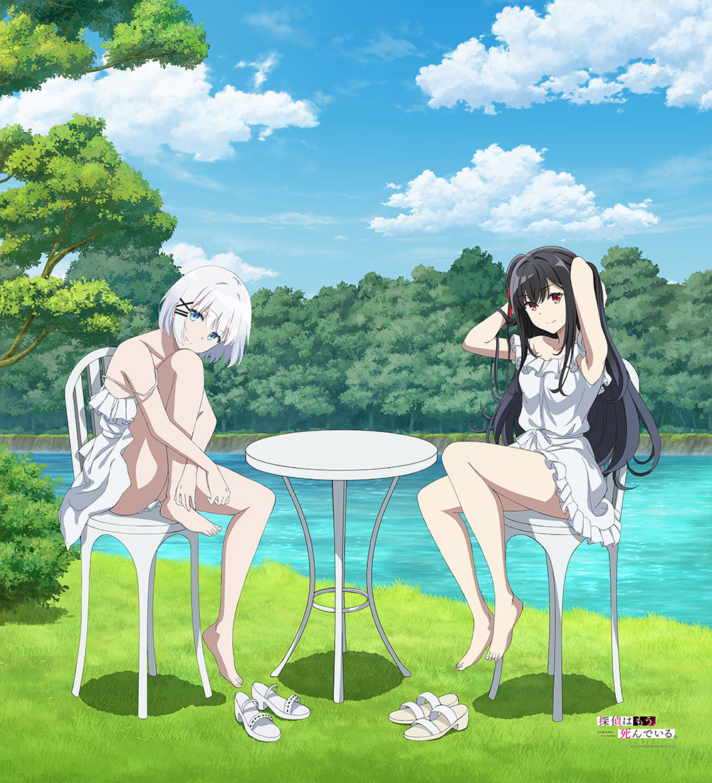 Tantei wa Mou, Shindeiru Siesta y Nagisa lucen encantadores vestidos de verano
