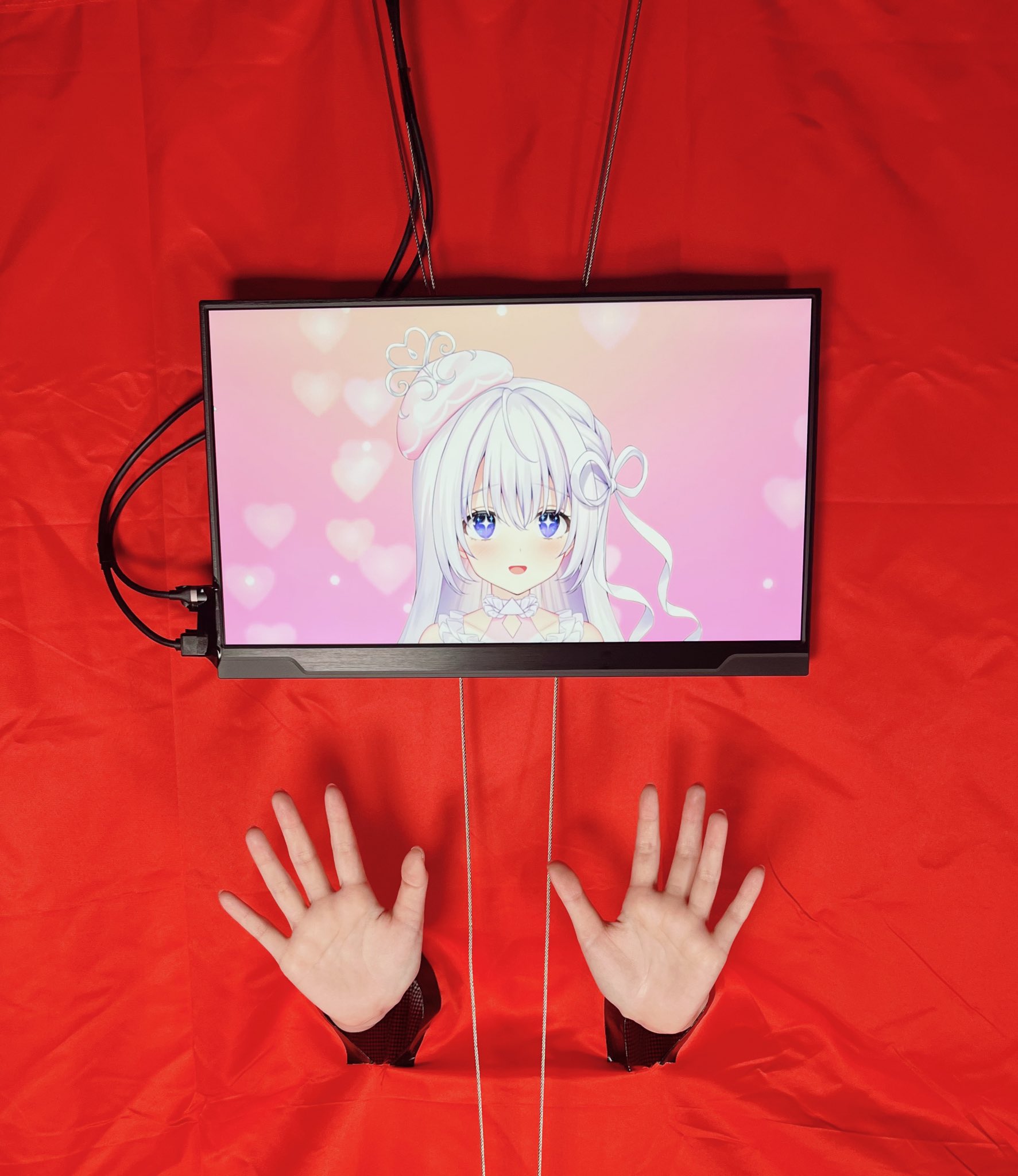 VTuber apretón de manos evento
