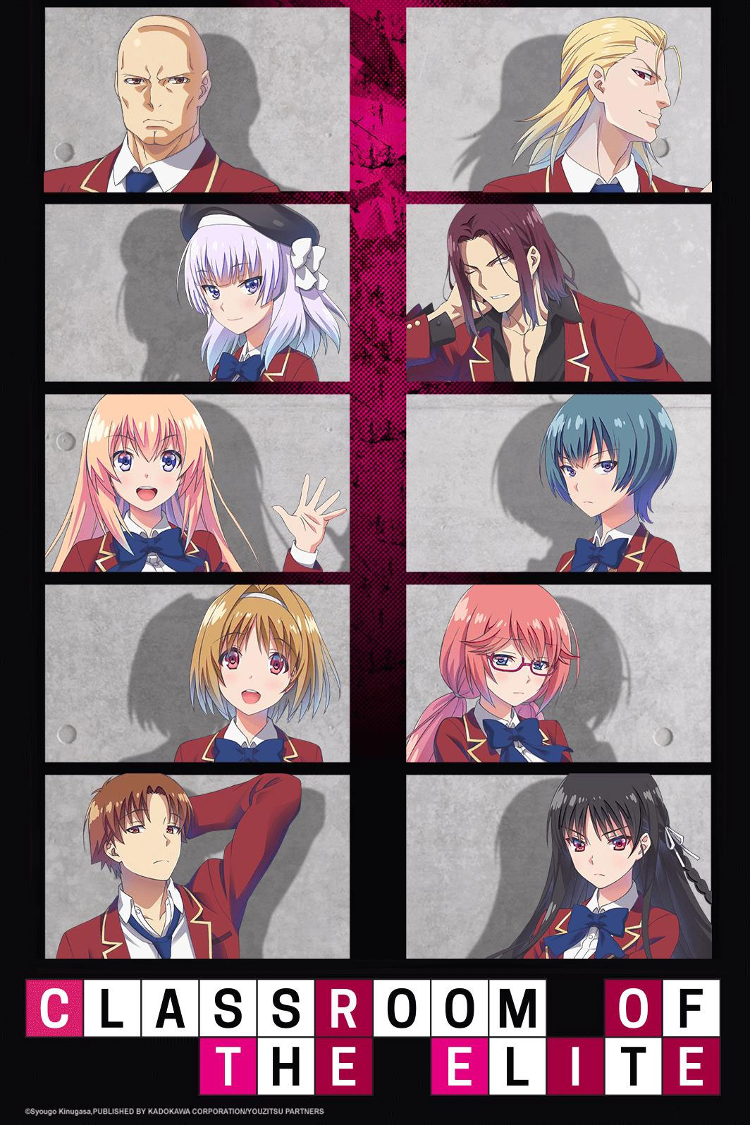 Classroom of the Elite anime visual