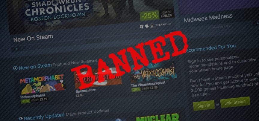 Steam Banned