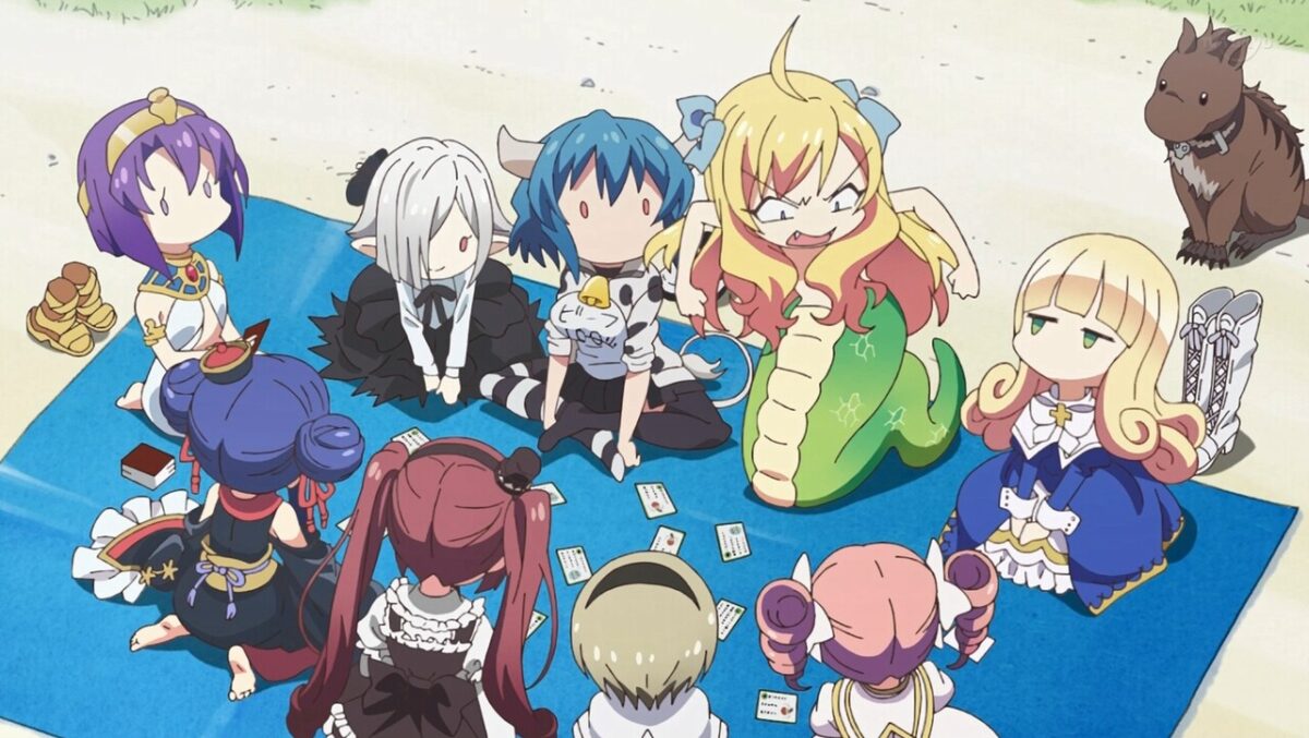 Juegos tradicionales en Jashin-chan Dropkick X