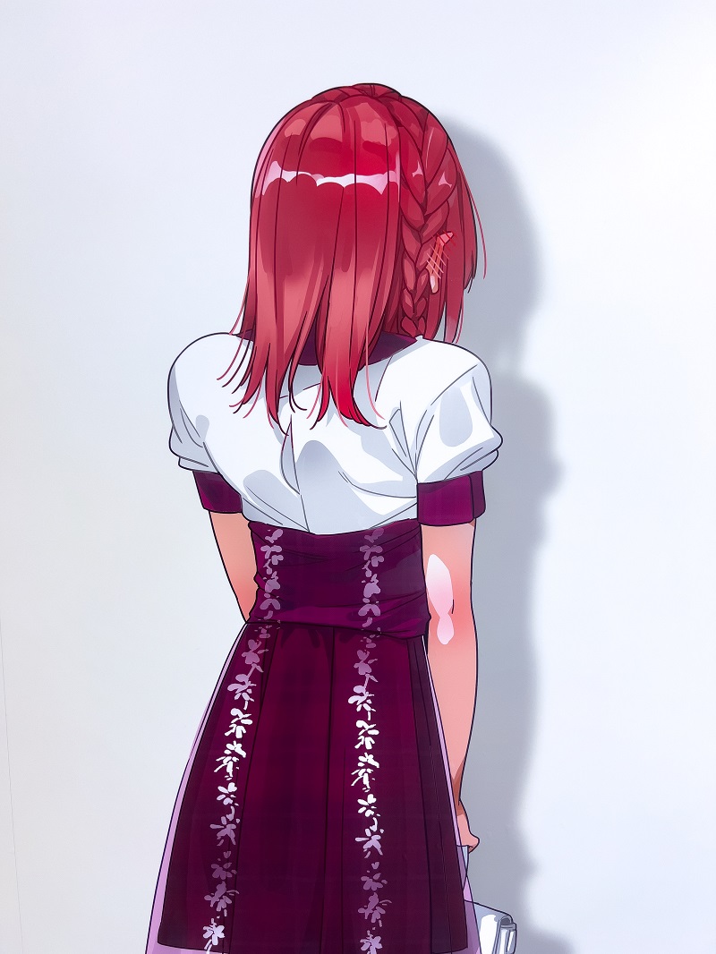 Kanojo, Okarishimasu maravilla con una ilustración en tamaño real de las chicas