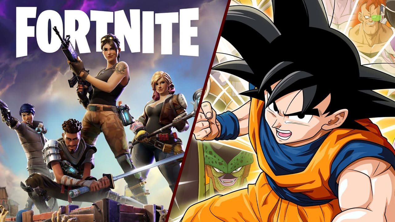 Fortnite colab Dragon Ball