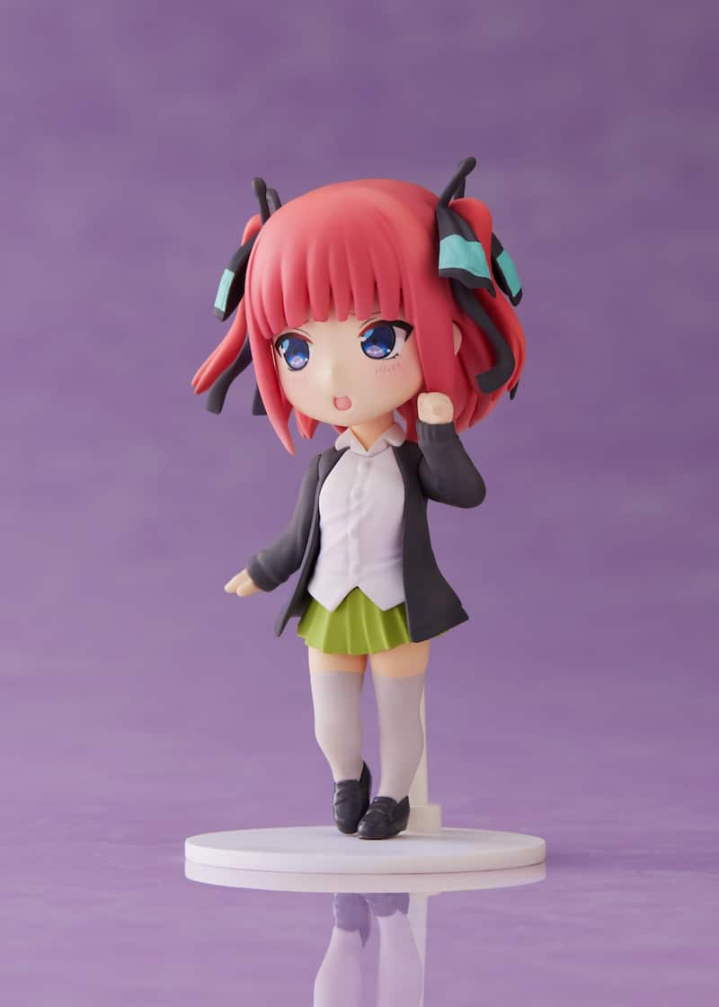 Go-Toubun no Hanayome: Miku, Ichika y Ninos inspiran tiernas figuras chibi