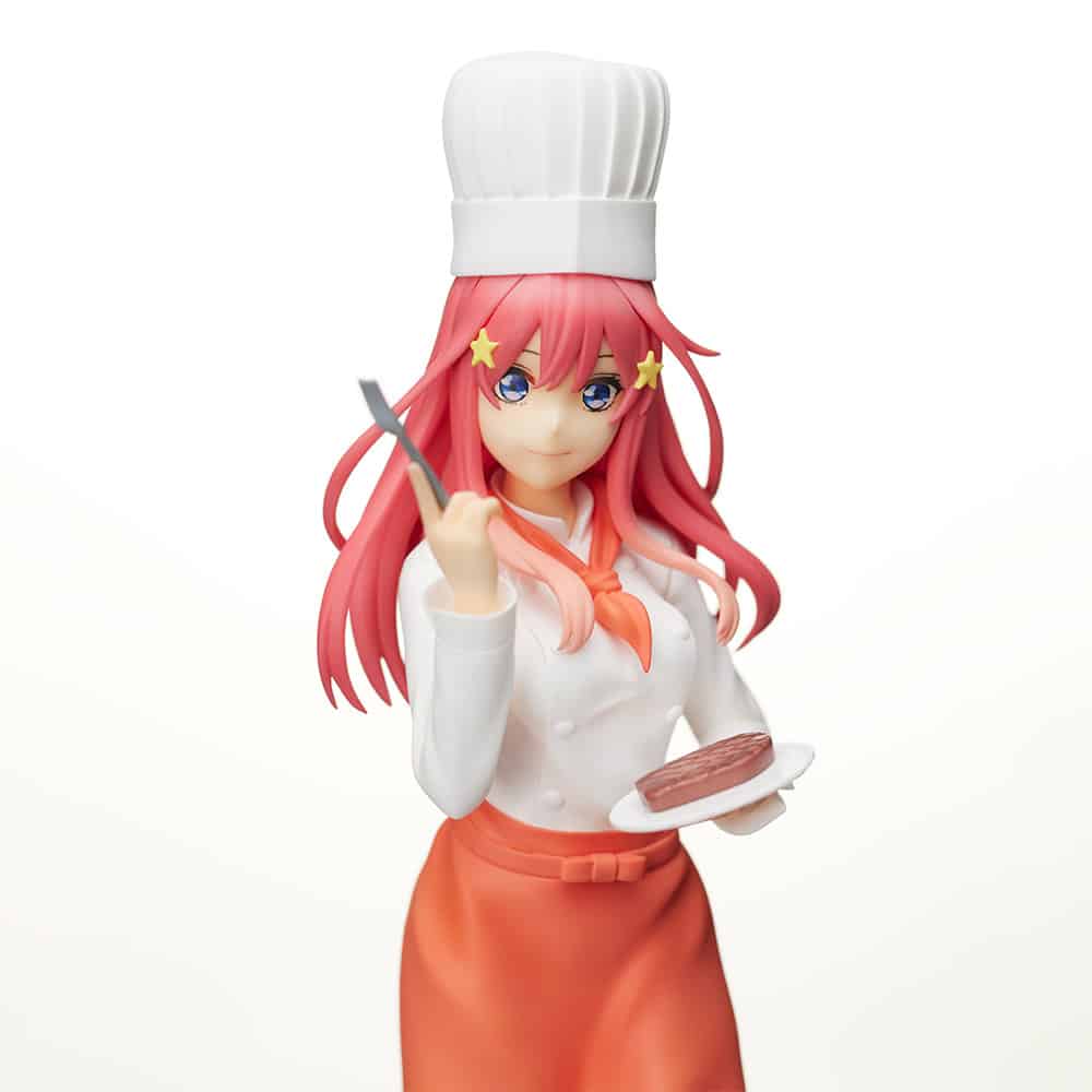 Go-Toubun no Hanayome itsuki se viste de Chef en una encantadora figura