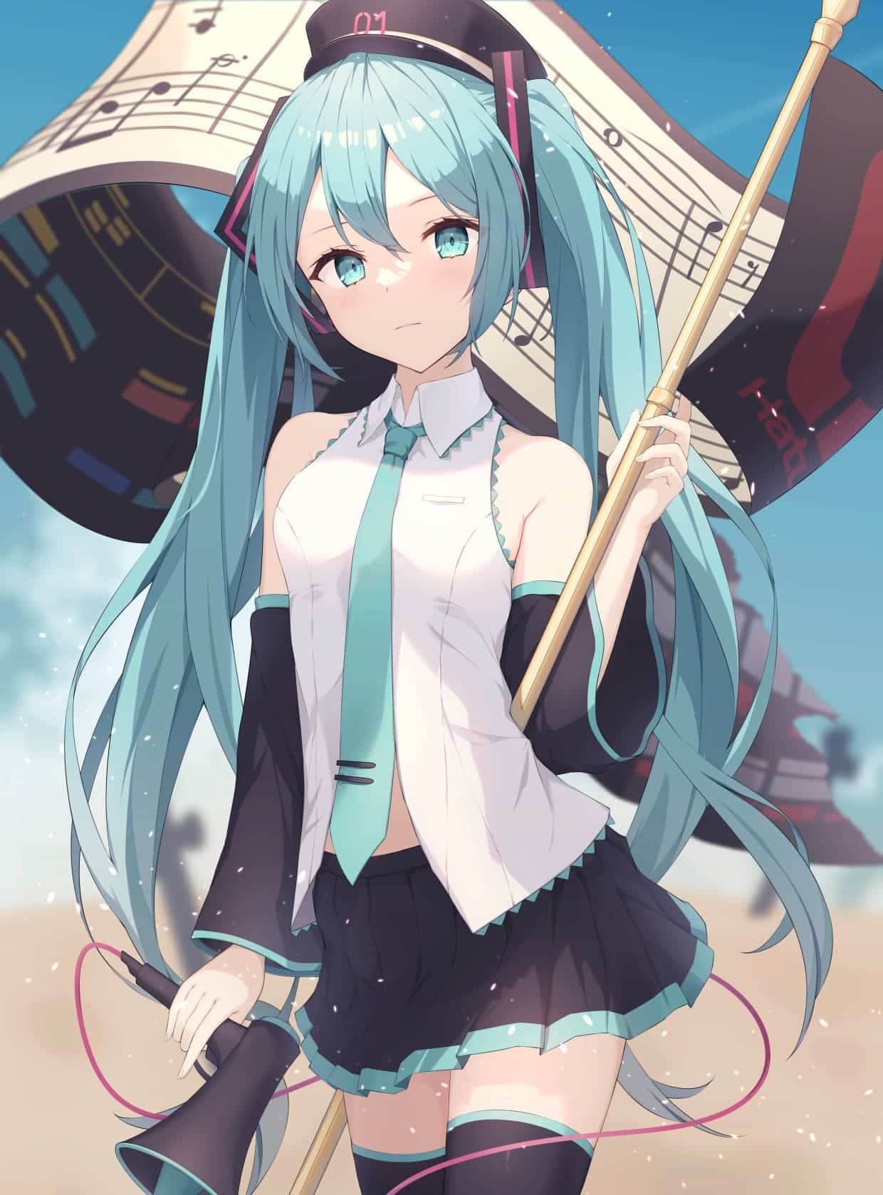 Hatsune miku cumpleaños ilustración13