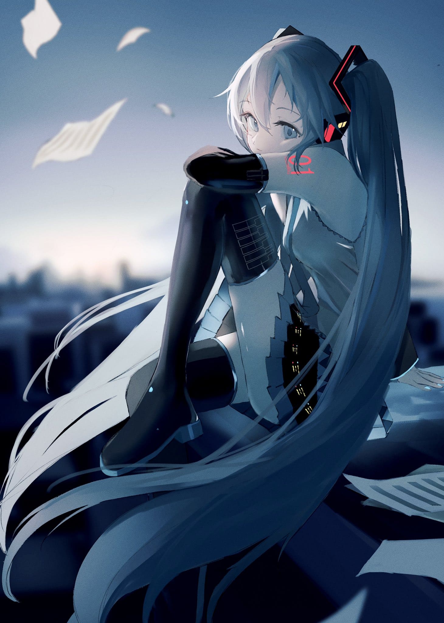 Hatsune miku cumpleaños ilustración3