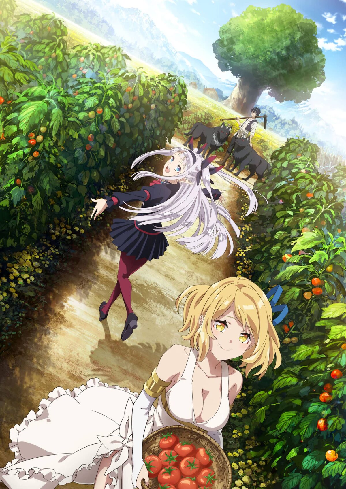 Isekai Nonbiri Nouka anime visual