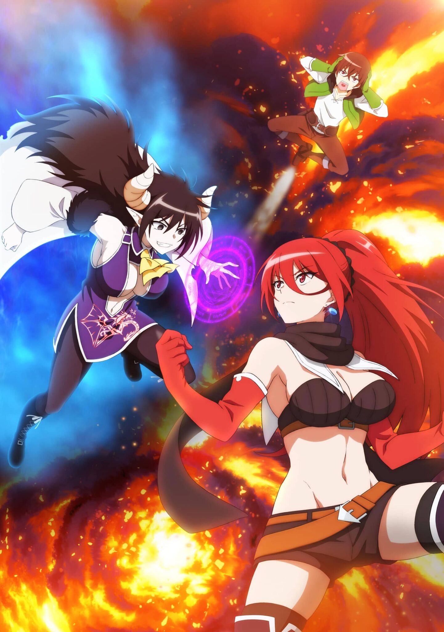 Isekai One Turn Kill Nee-san: Ane Douhan no Isekai Seikatsu Hajimemashita anime visual