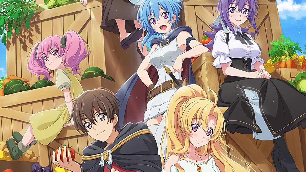 Noumin Kanren no Skill Bakka Agetetara Nazeka Tsuyoku Natta anime visual