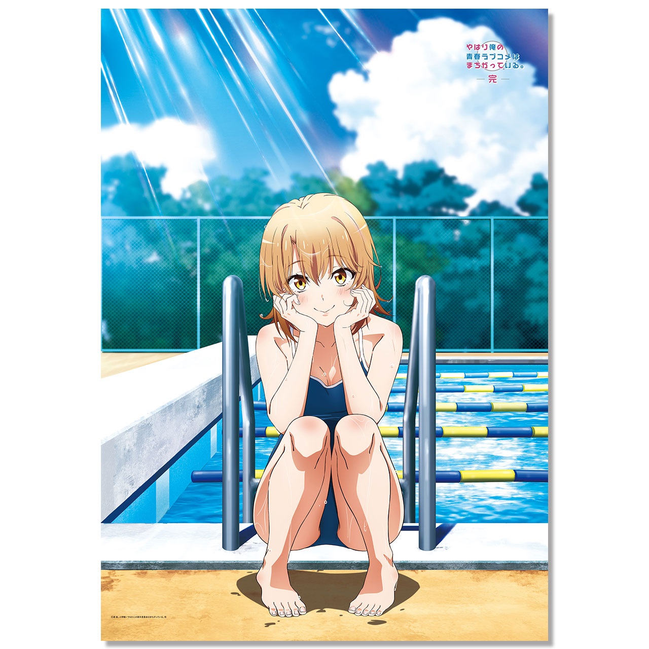 Oregairu Iroha, Yukino y Yui lucen coquetos trajes de baño escolares