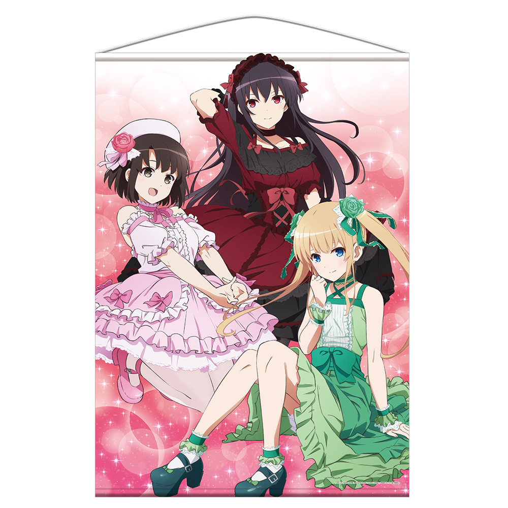 Saekano: Eriri, Megumi y Utaha visten hermosos vestidos en una colaboración