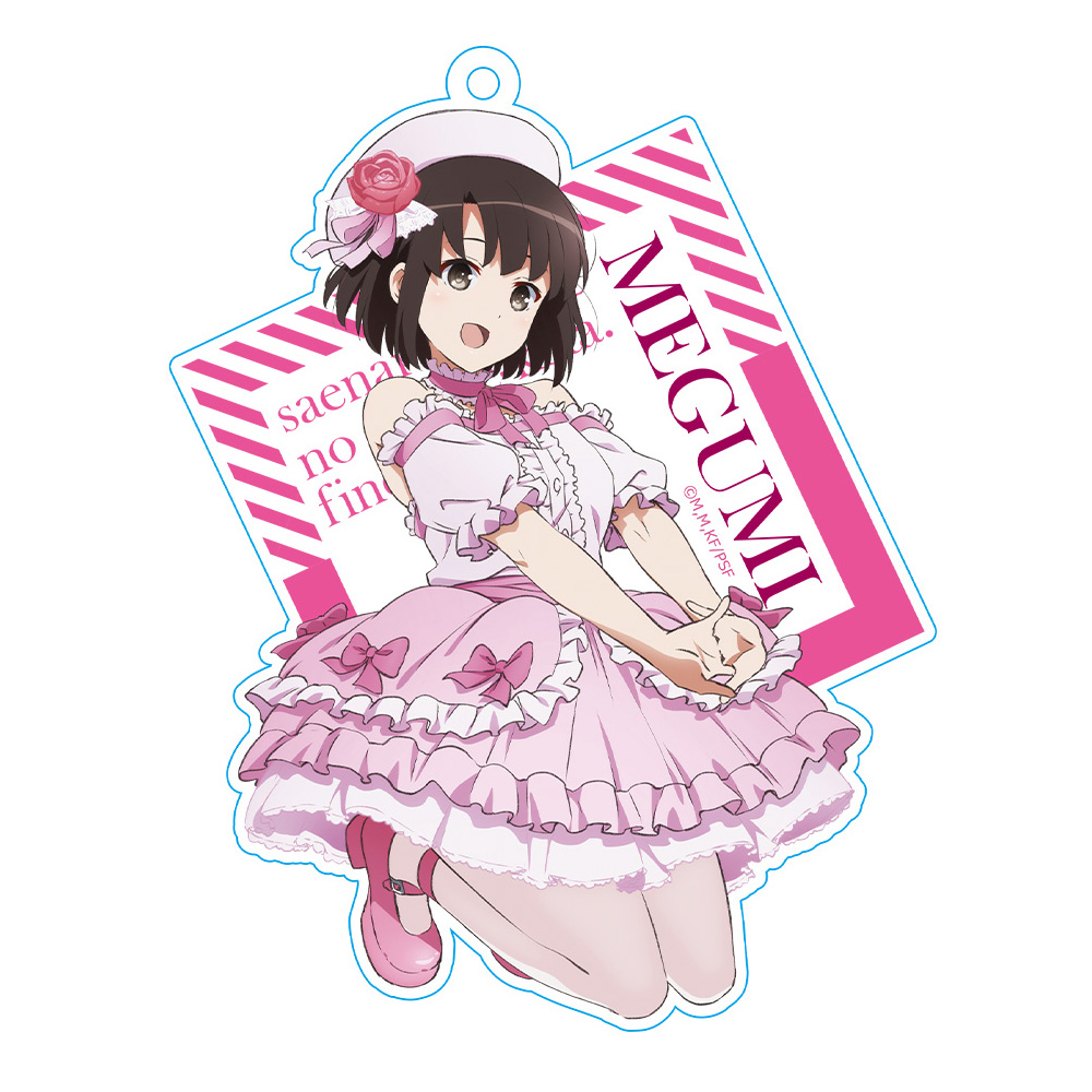 Saekano: Eriri, Megumi y Utaha visten hermosos vestidos en una colaboración