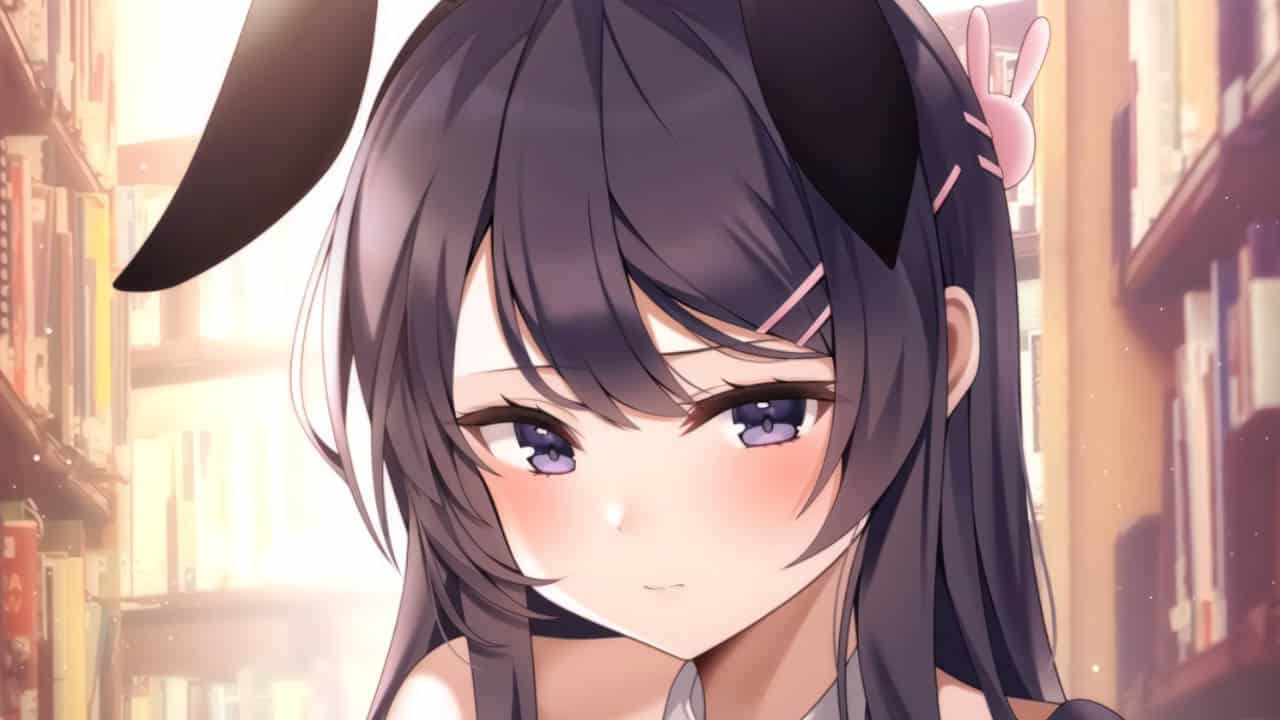 Seishun Buta Yarou: Mai Sakurajima se viste de conejita para una sensual figura