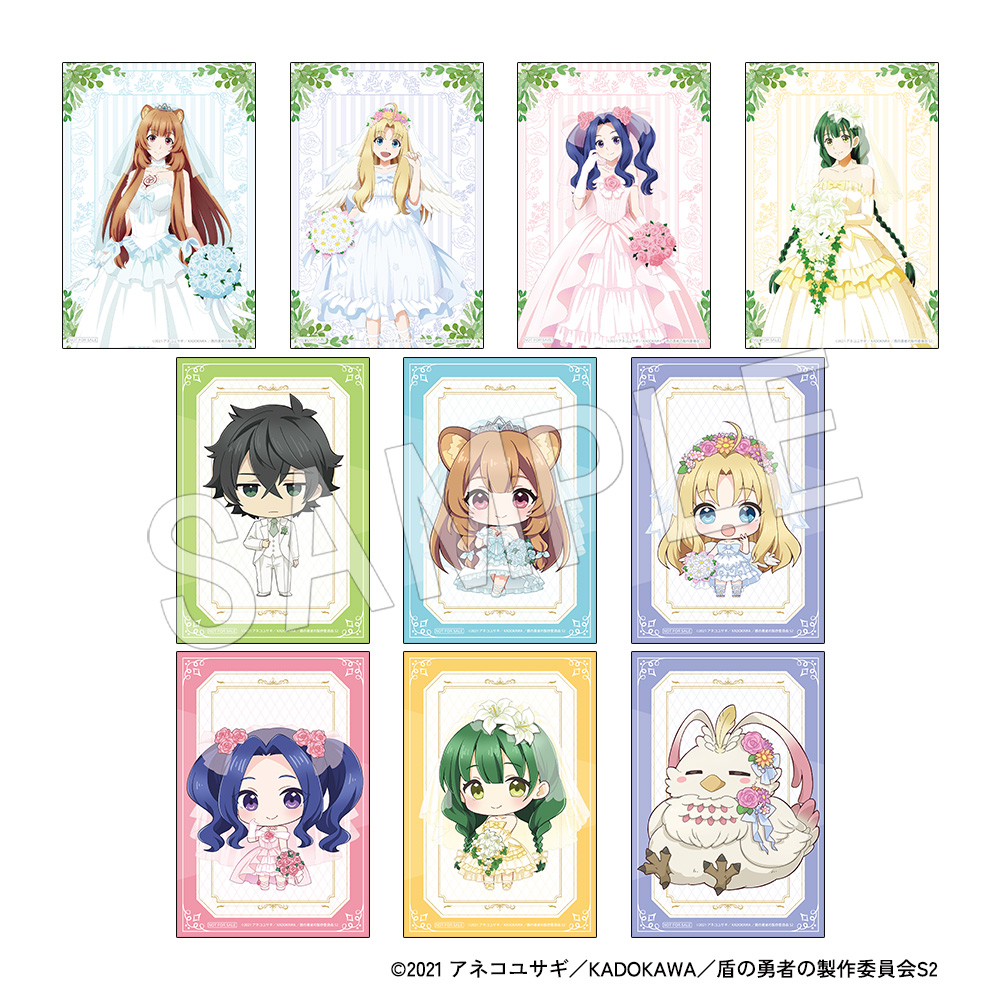 Tate no Yuusha no Naragiari Rapthalia, Filo y Melty lucen hermosos vestidos de novia