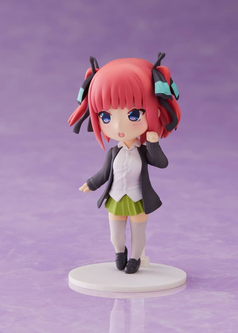 Go-Toubun no Hanayome: Miku, Ichika y Ninos inspiran tiernas figuras chibi