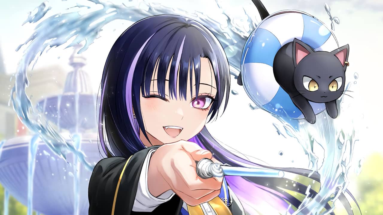 Kuroneko to Majo no Kyoushitsu Manga - Ilustración Volumen Recopilatorio #2