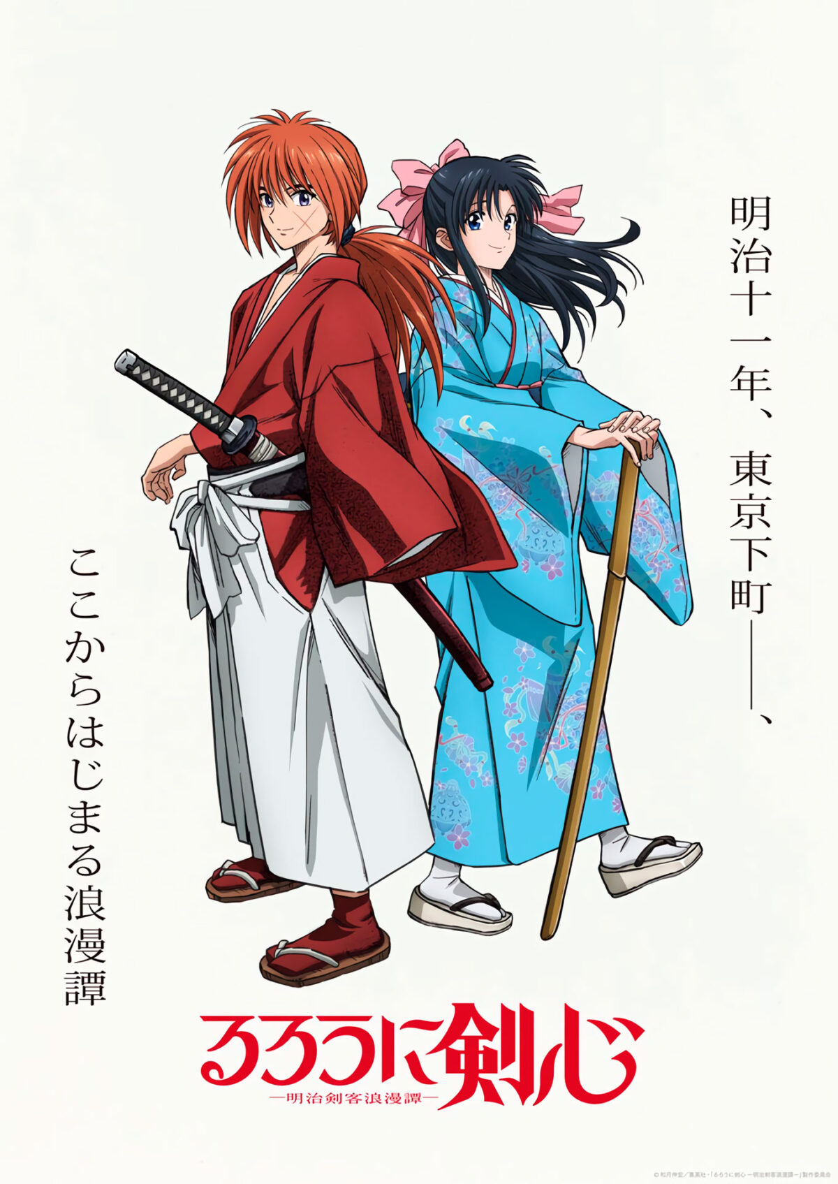 Rurouni Kenshin anime visual