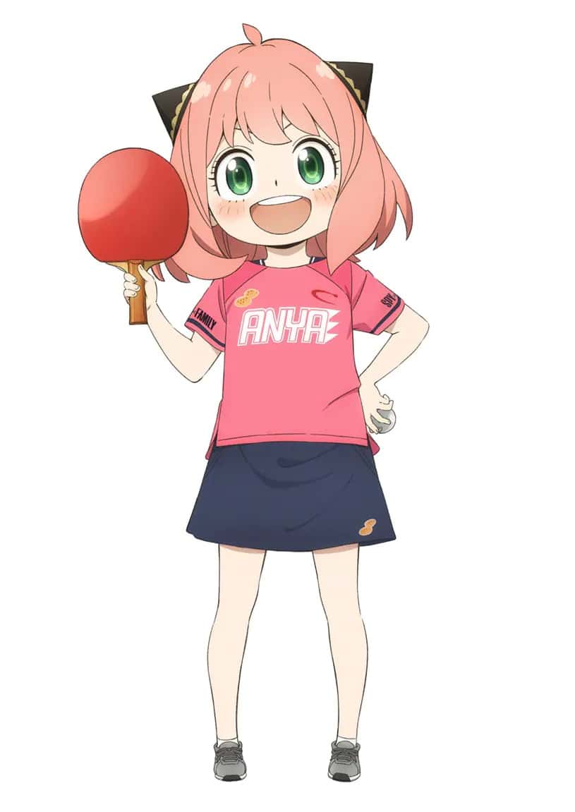 SPY x Fanily- Anya Forger. Campeonato Mundial de Tenis de Mesa 2022.