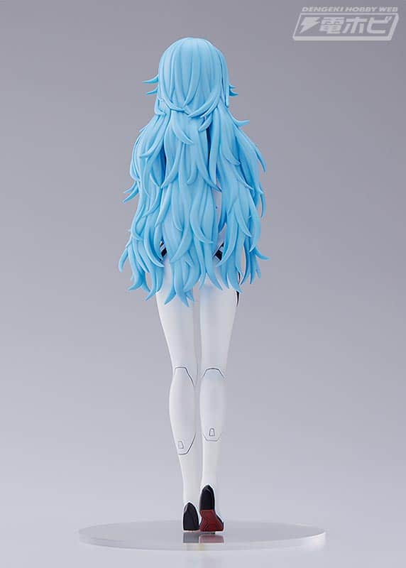 Evangelion Rei Aynami con cabello largo inspira una adorable figura