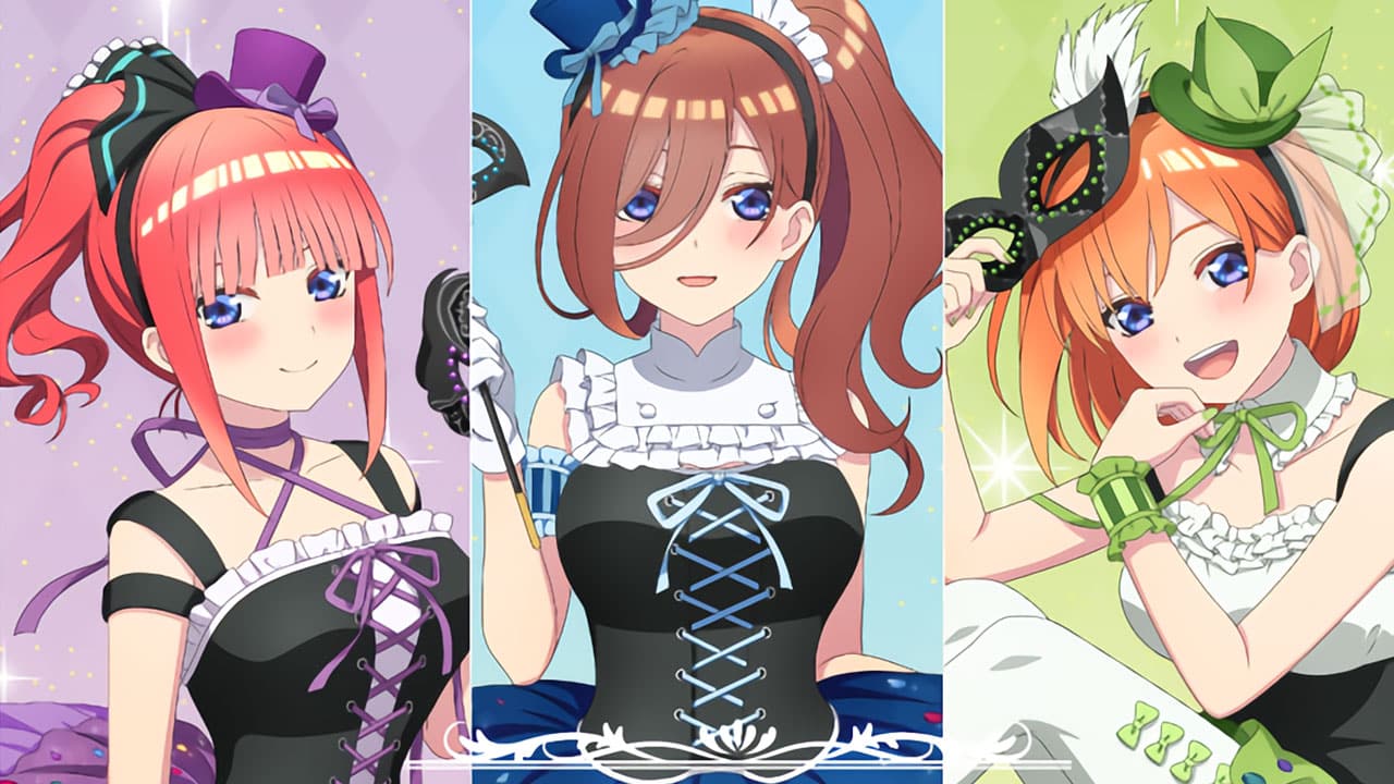 Go-Toubun no Hanayome: Las quintillizas celebarán una fiesta de máscaras