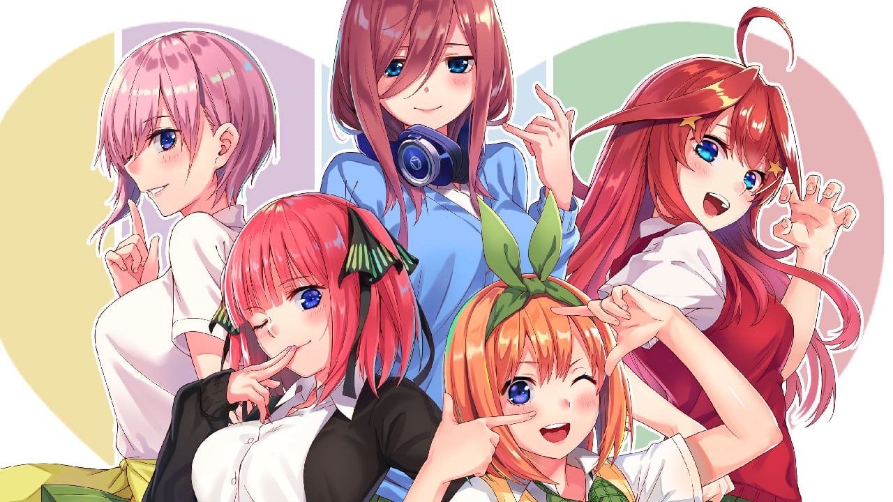 Famosa cosplayer japonesa trae a la vida a las quintillizas de Go-Toubun no Hanayome
