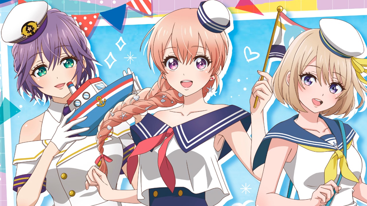 Kakkou no Iinazuke - Erika, Hiro y Sachi se vestiran de marineras para una colaboración