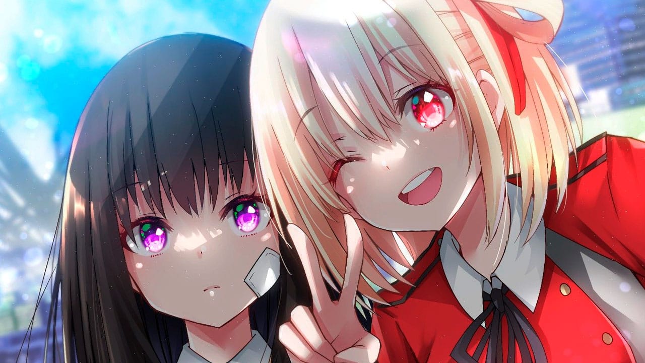 Lycoris Recoil - Así se verían Chisato y Takina en la vida real