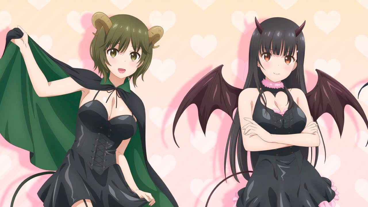 Las chicas de Mamahaha no Tsurego ga Motokano Datta lucen atractivos trajes de demonios para una colaboración