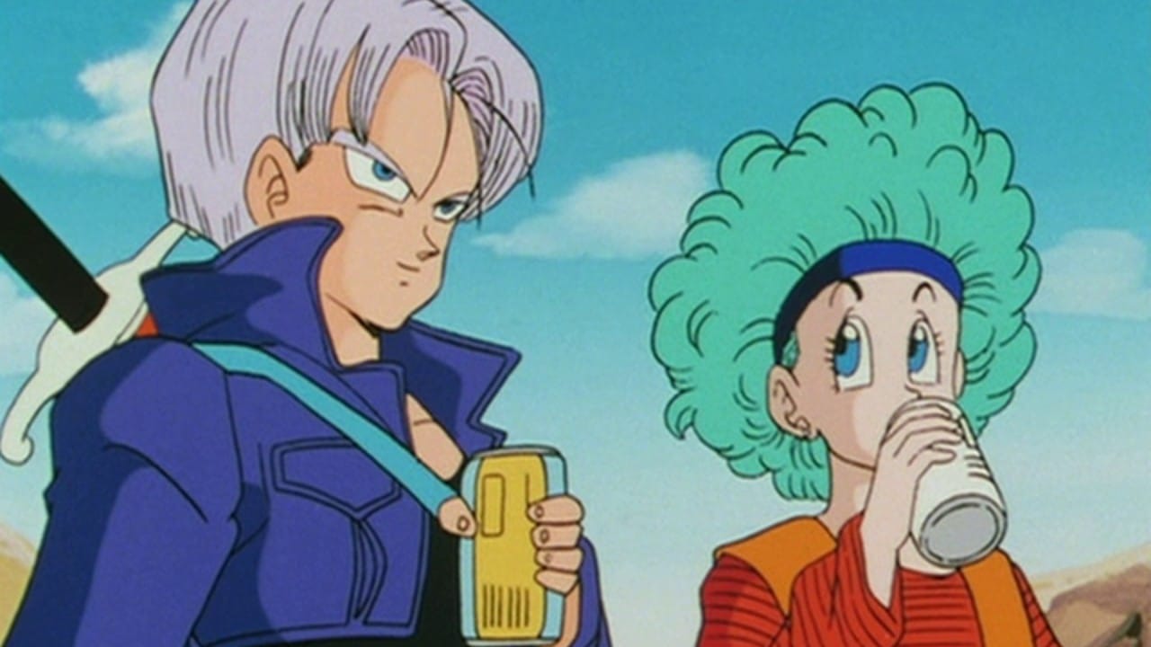 Trunks del Futuro y Bulma 
