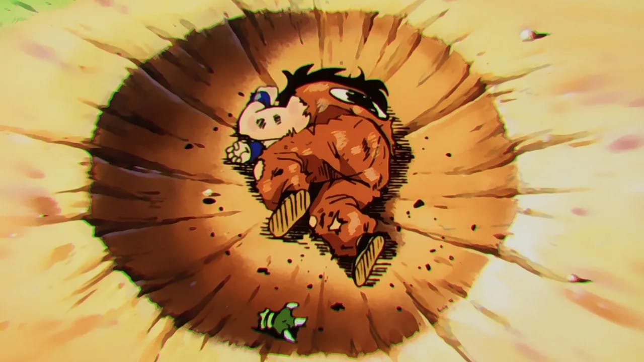 Yamcha Derrotado.
