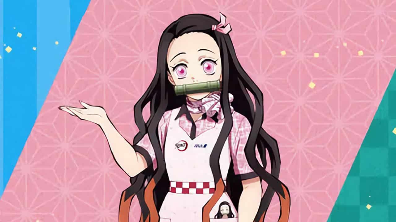 kimetsu no yaiba nezuko avion
