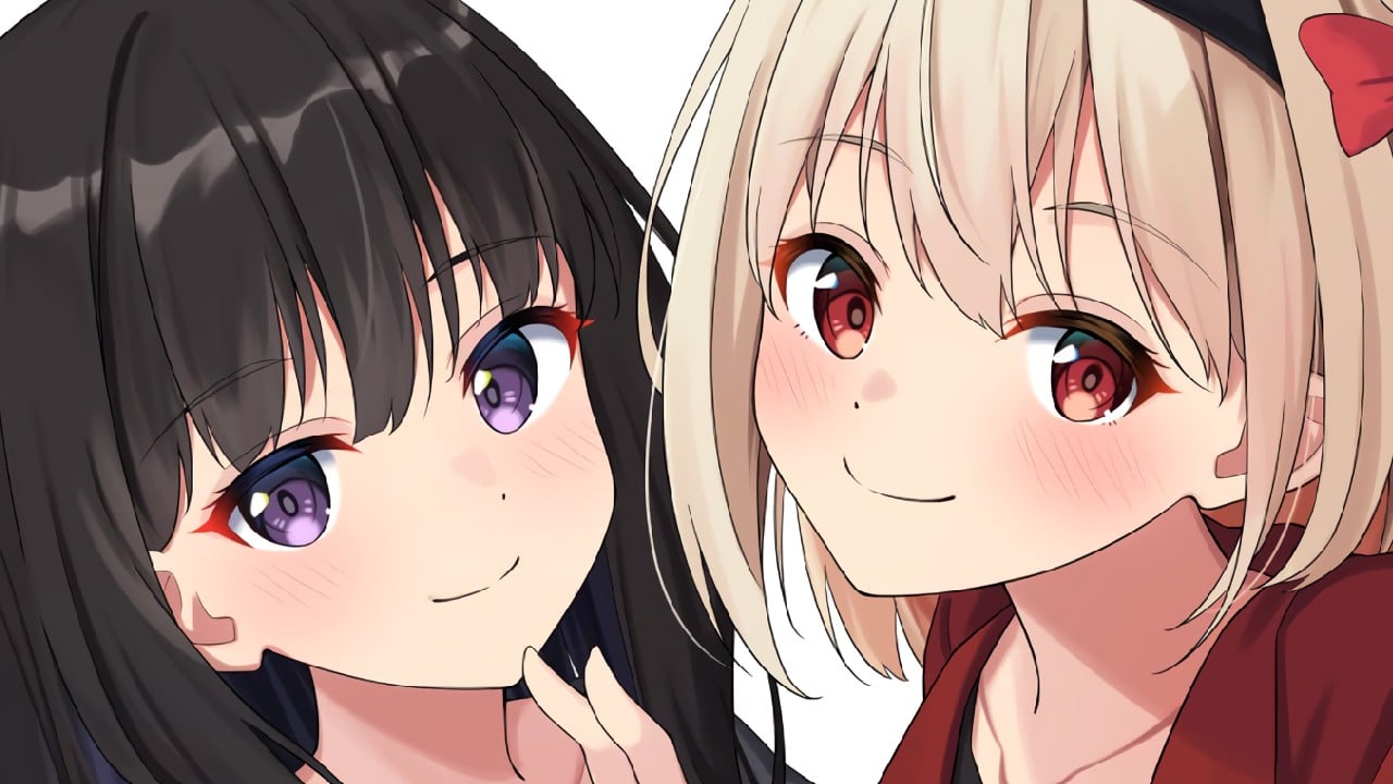 Chisato y Takina de Lycoris Recoil protagonizan una enternecedora imagen visual
