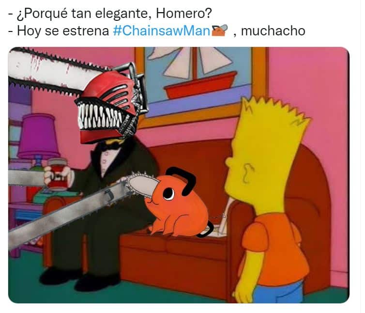 El estreno del anime Chainsaw Man es tendencia mundial
