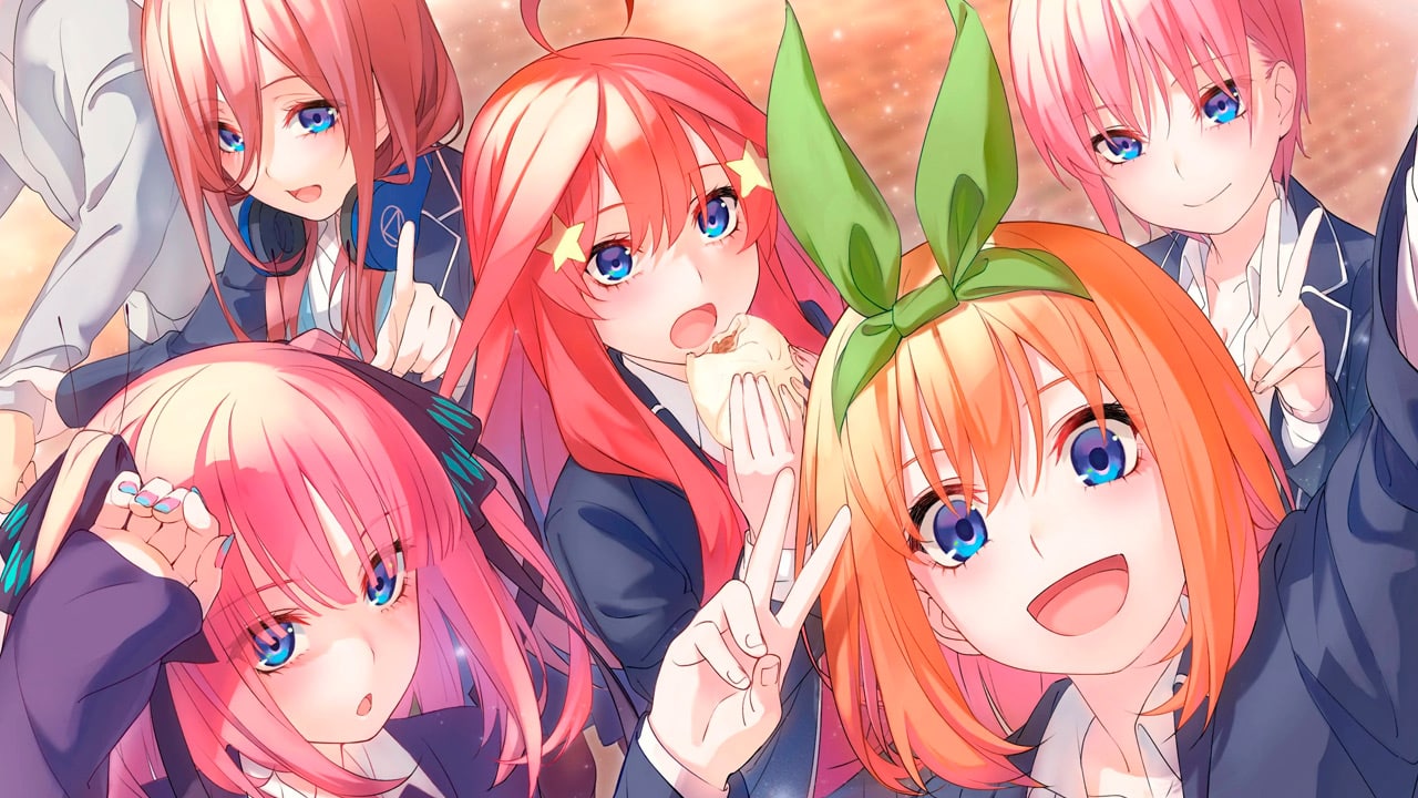 Go-Toubun no Hanayome: Las quintillizas llegarán a Netflix 